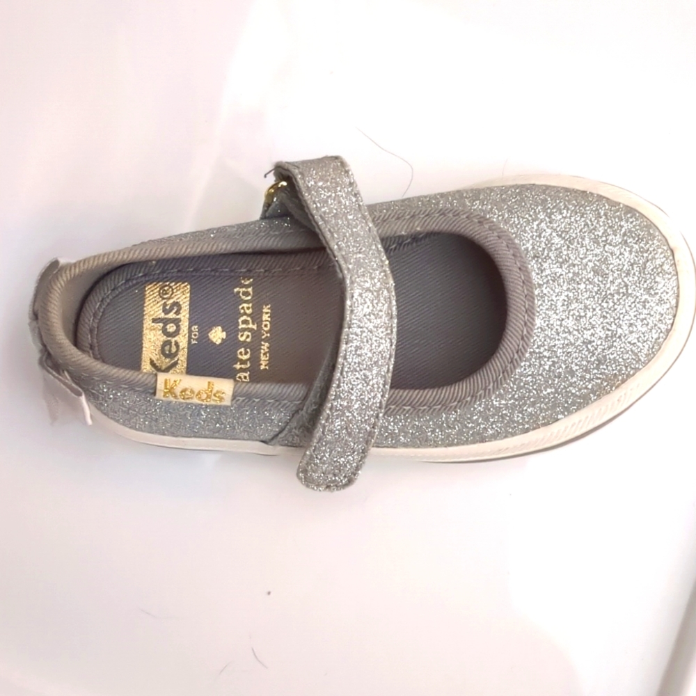 Keds x Kate Spade Sloane Glitter Mary Jane Sneaker Toddler Girl 5.5